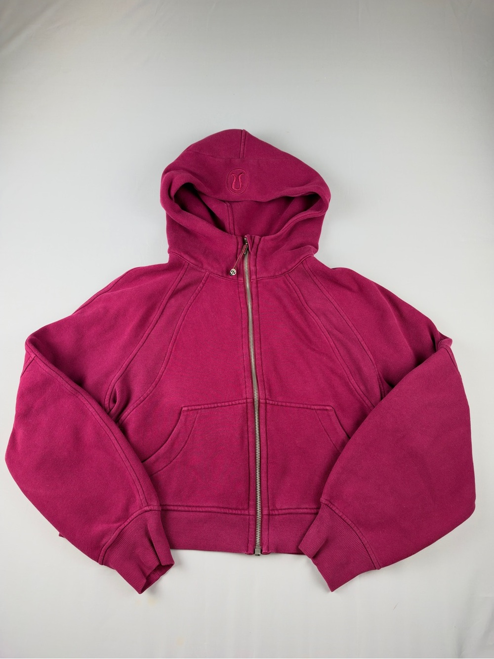 Lululemon Scuba Oversized Full-Zip Hoodie Deep Luxe size XS/S